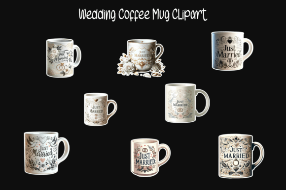 Wedding Coffee Mug Clipart: Design Ideas for Your Big Day